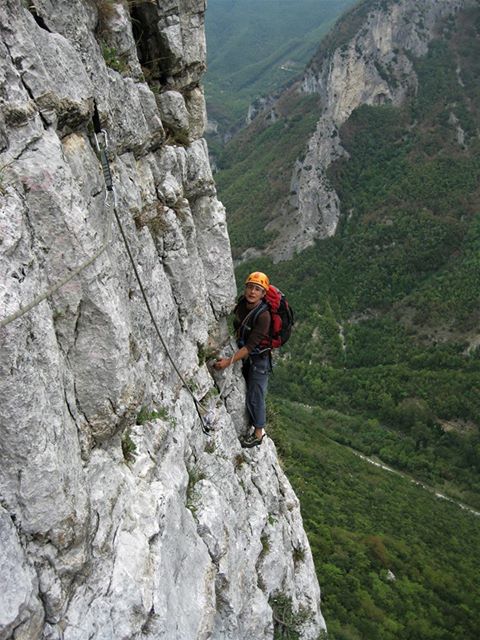 Gabriella Bagnarini alla Balza della penna