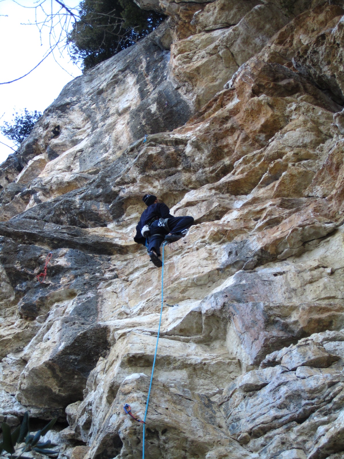 Gianluca Di Benedetto su Djanfederango (6b)