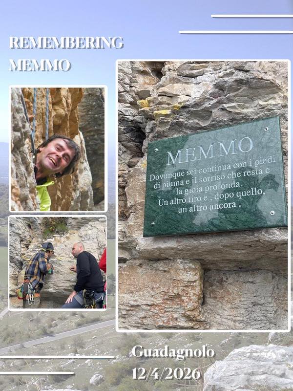 In ricordo di Memmo: una targa a Guadagnolo