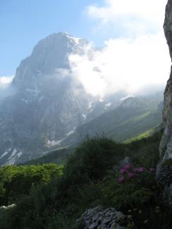 Il Gran Sasso dall'Arapietra